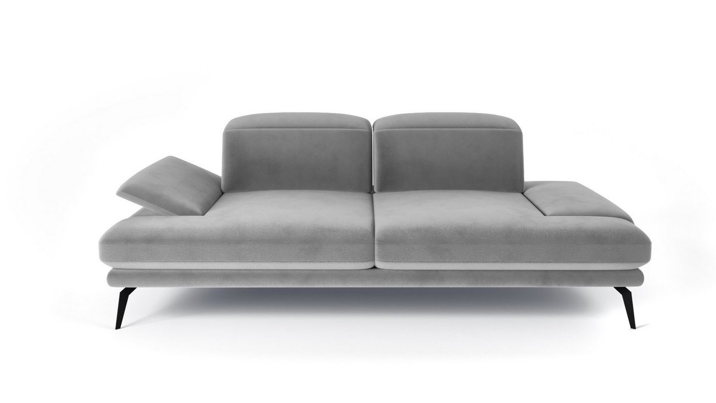 Siblo 2-Sitzer Elegantes Zweisitzer Sofa Deli 2 auf hohen Beinen - Verstellbare Kopfstützen und Armlehnen - Zweisitzer-Sofa - 2-Sitzer Sofa von Siblo