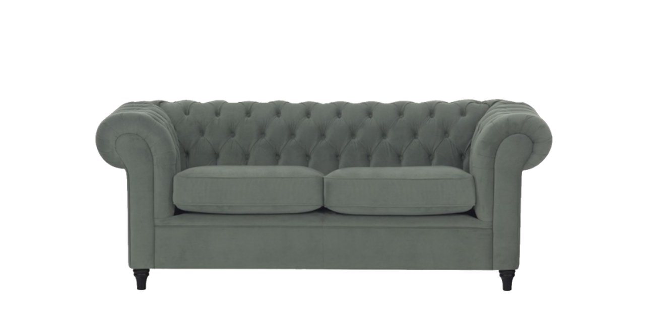 Siblo 3-Sitzer 3-Sitzer Steppsofa Linda 3 - Dreisitzer-Sofa - gestepptes Sofa mit bequemer Sitzfläche - elegantes Sofa im Chesterfield-Stil - Wohnzimmermöbel von Siblo