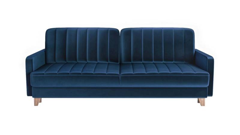 Siblo 3-Sitzer Ausklappbares Dreisitzer-Sofa Bali mit Schlaffunktion - Bettzeugbehälter - 3-Sitzer Sofa von Siblo