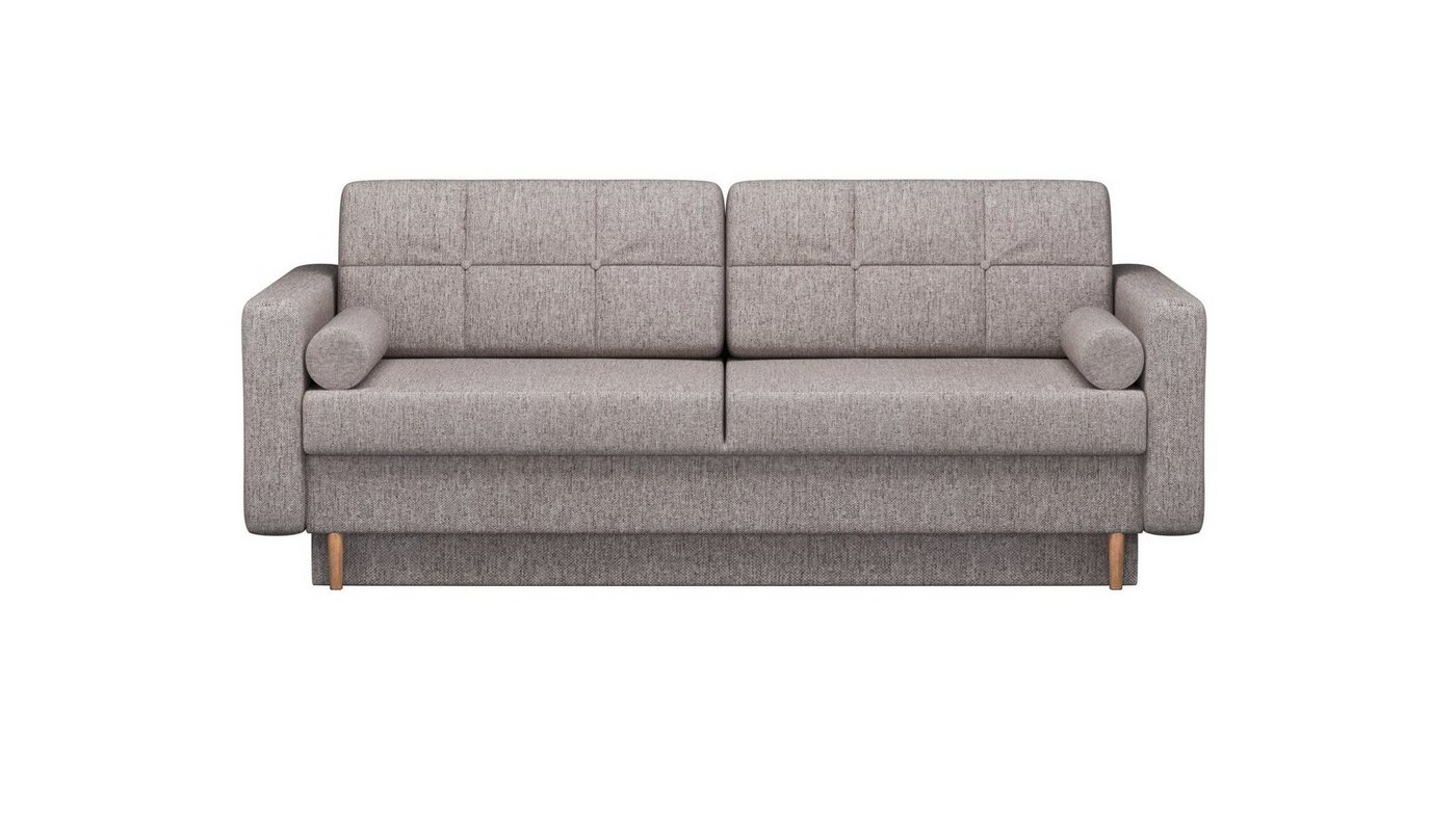 Siblo 3-Sitzer Dreisitzer Sofa Ben mit Schlaffunktion - Bettzeugbehälter - 3-Sitzer Sofa von Siblo