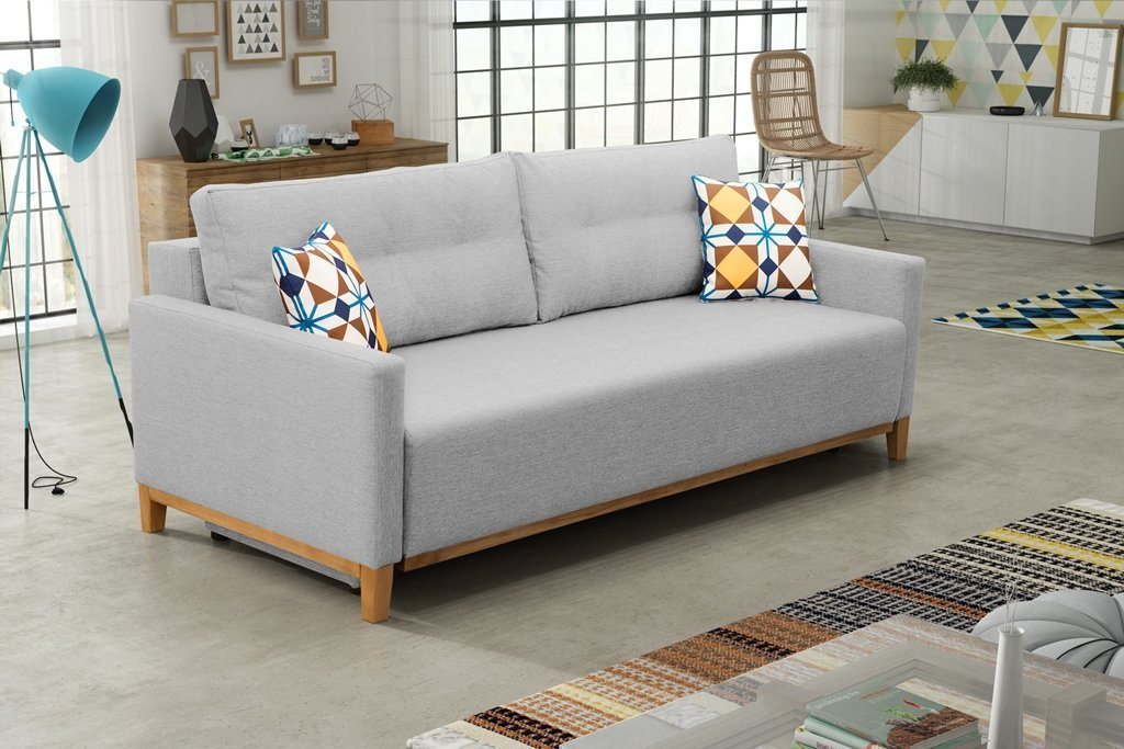 Siblo 3-Sitzer Dreisitzer Sofa Martina mit Schlaffunktion von Siblo