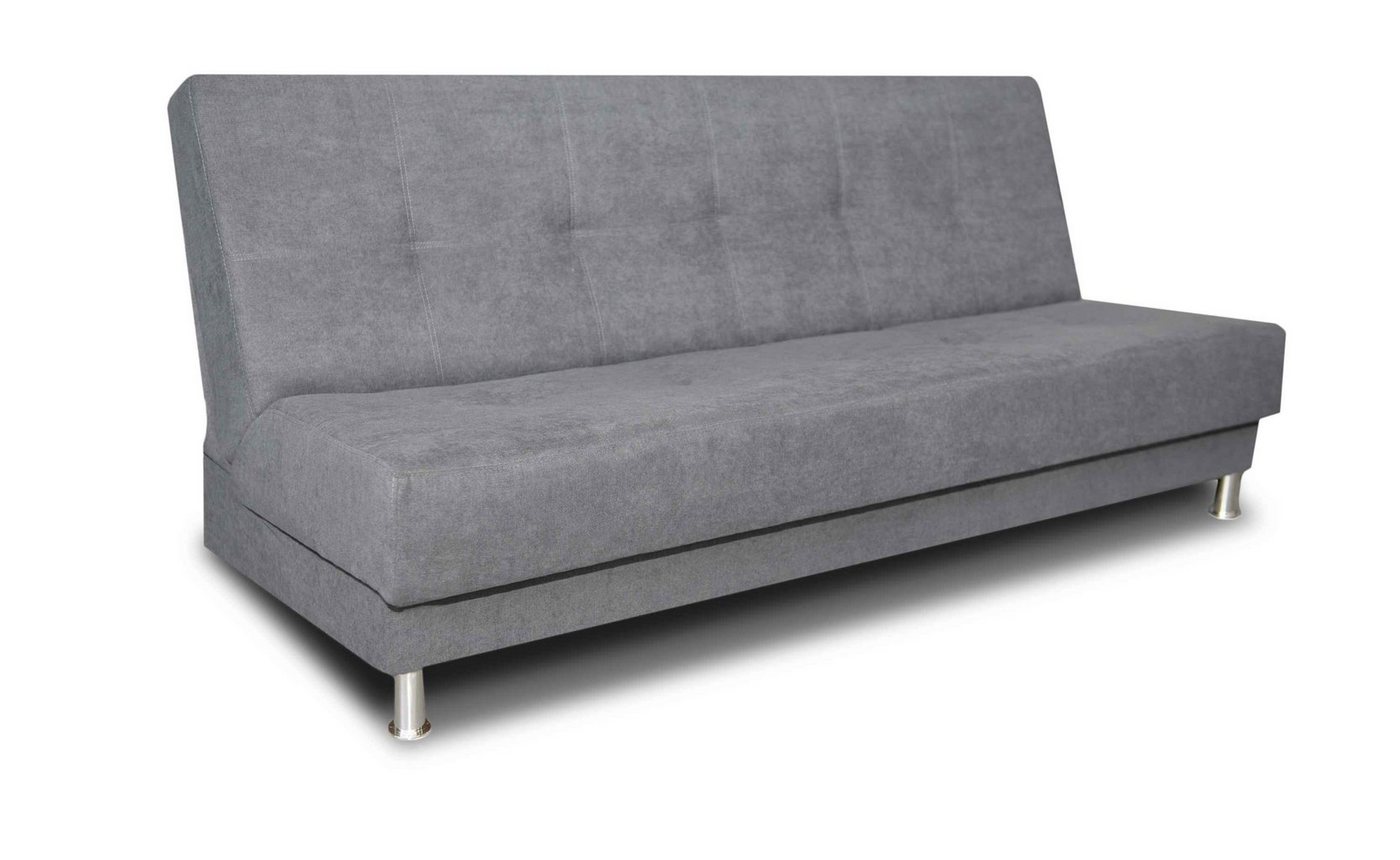 Siblo 3-Sitzer Dreisitzige Couch Rosalia mit Schlaffunktion, Bettzeugbehälter, Dreisitzer-Sofa von Siblo