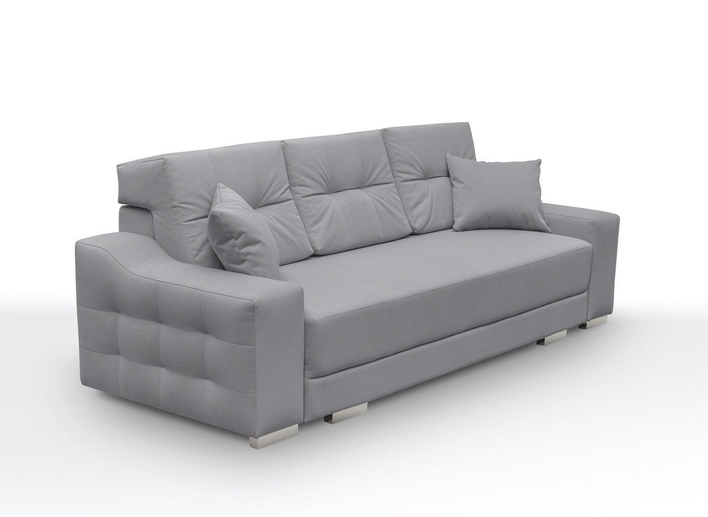 Siblo 3-Sitzer Elegantes Dreisitzer Sofa Malvina mit Schlaffunktion von Siblo