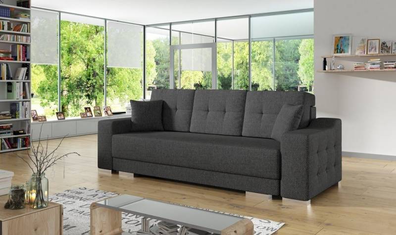 Siblo 3-Sitzer Elegantes Dreisitzer Sofa Malvina mit Schlaffunktion von Siblo