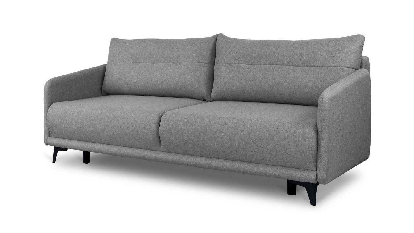 Siblo 3-Sitzer Marius, Modernes Sofa mit Bettkasten, Sofa mit Schlaffunktion von Siblo