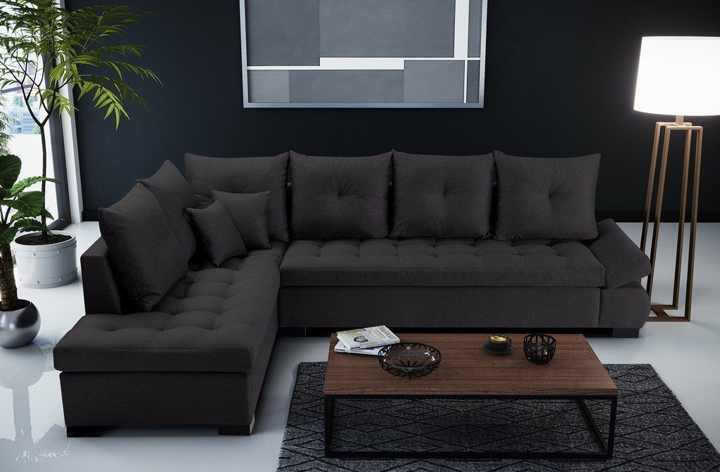 Siblo Ecksofa Geräumiges und elegantes Ecksofa Salvatore von Siblo