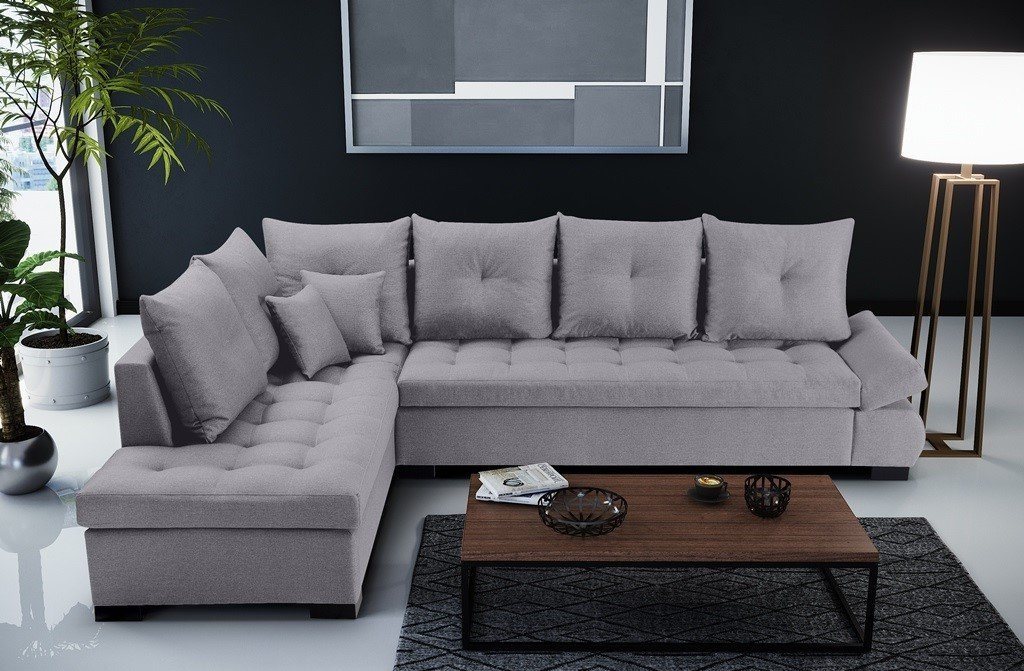 Siblo Ecksofa Geräumiges und elegantes Ecksofa Salvatore von Siblo