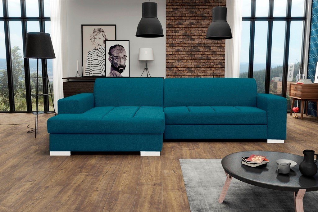 Siblo Ecksofa Klassisches Ecksofa Isaia für ein Wohnzimmer im Loft-Stil von Siblo