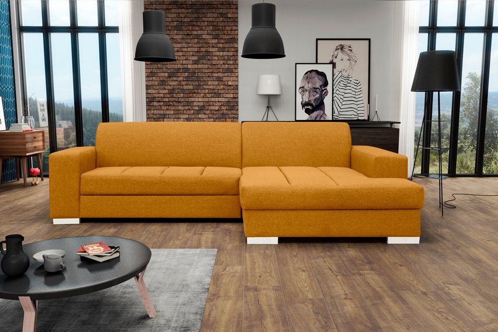 Siblo Ecksofa Klassisches Ecksofa Isaia für ein Wohnzimmer im Loft-Stil von Siblo