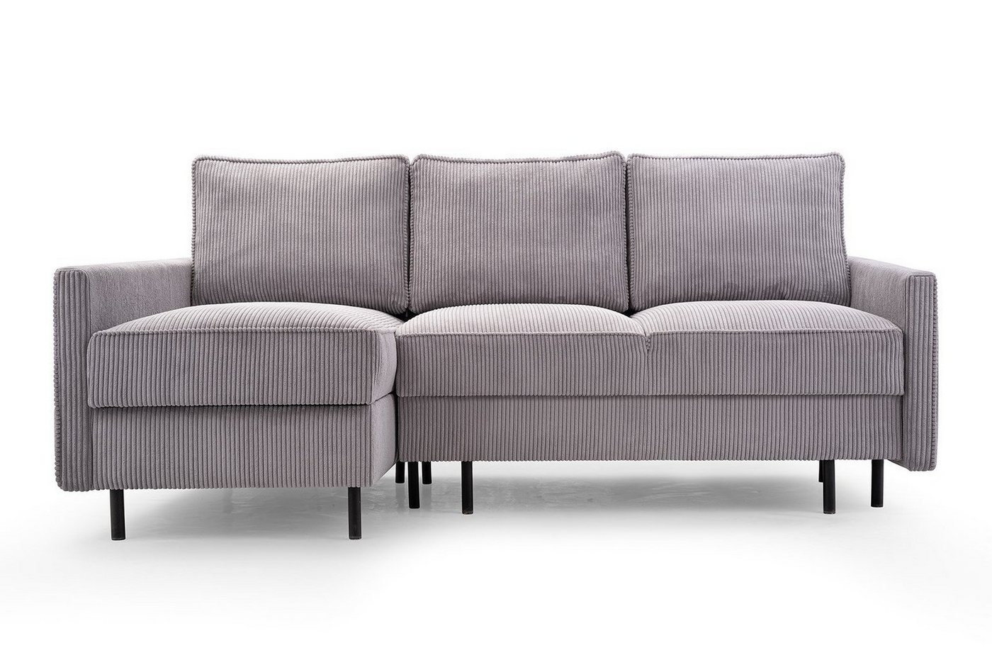 Siblo Ecksofa Modernes Ecksofa Zalia mit zwei Bettkasten von Siblo