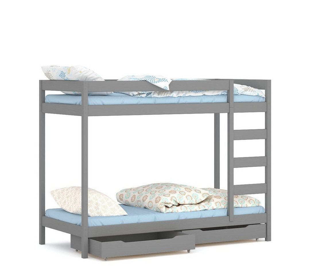 Siblo Etagenbett Etagenbett Wanda mit Schubladen (Etagenbett Wanda mit Schubladen) von Siblo