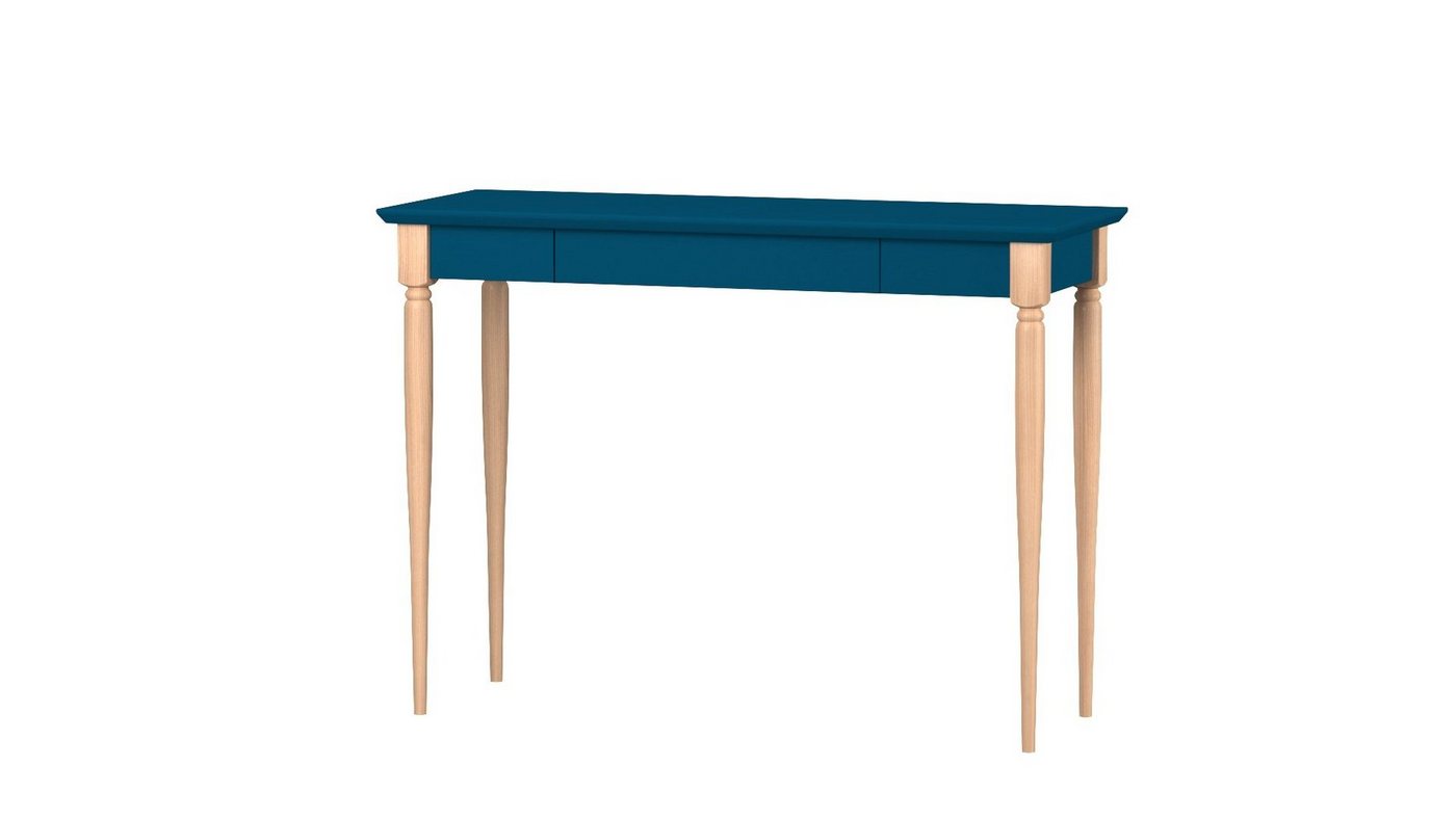 Siblo Schreibtisch Kinderschreibtisch Louis mit Schublade - Moderner Schreibtisch - minimalistisches Design - Kinderzimmer - Jugendzimmer - MDF-Platte - Buchenholz (Kinderschreibtisch Louis mit Schublade) von Siblo