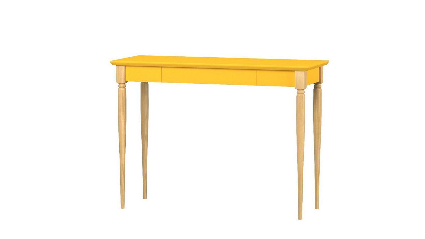 Siblo Schreibtisch Kinderschreibtisch Louis mit Schublade - Moderner Schreibtisch - minimalistisches Design - Kinderzimmer - Jugendzimmer - MDF-Platte - Buchenholz (Kinderschreibtisch Louis mit Schublade) von Siblo