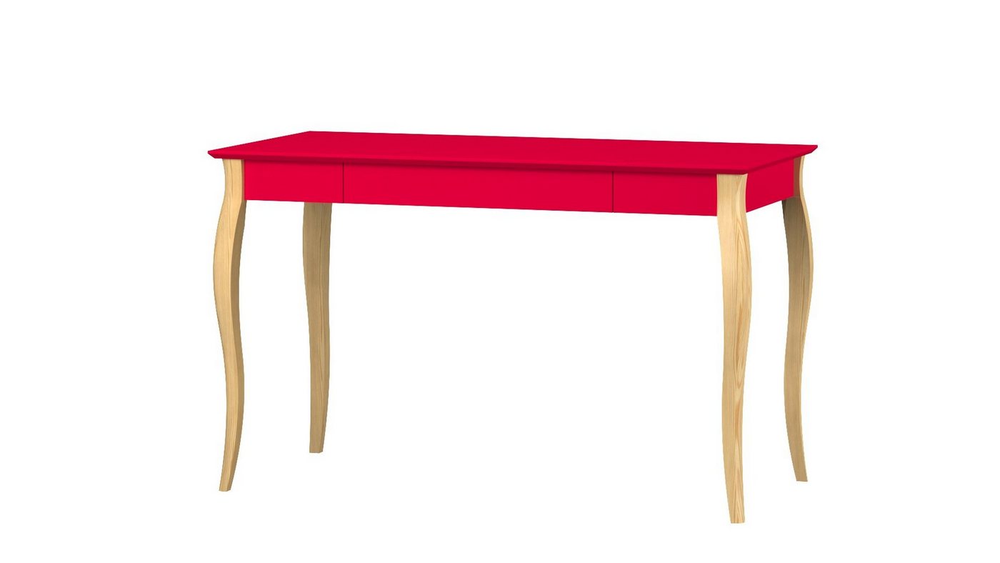 Siblo Schreibtisch Kinderschreibtisch Maila mit Schublade - Moderner Schreibtisch - minimalistisches Design - Kinderzimmer - Jugendzimmer - MDF-Platte - Buchenholz (Kinderschreibtisch Maila mit Schublade) von Siblo