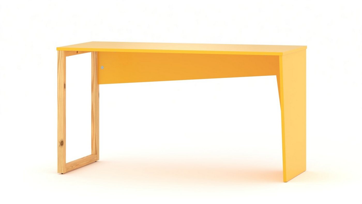 Siblo Schreibtisch Schreibtisch Carol mit bunter Tischplatte (Bunter Kinderschreibtisch Carol ohne Schublade) von Siblo