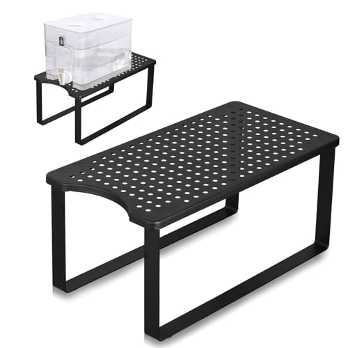 Sibosen Wasserfilterspender-Ständer – 19 cm B x 37 cm T x 17 cm H, Metallständer für Brita-Wasserfilter, kompatibles PUR, Wassertropfen usw. von Sibosen