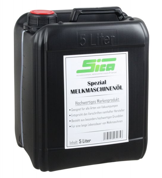 SICA Melkmaschinenöl 5 Liter,aus hochwertigen Grundölen, für alle A... von Sica