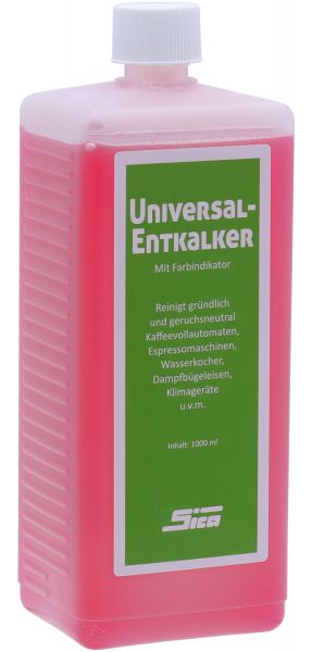 SICA Universal-Entkalker mit Farbindikator, 1 Liter, für Kaffeeauto... von Sica