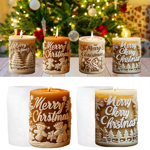 2 Stück Kerzenform Silikon Weihnachten Kerzenformen zum Gießen Silikon Schneeflocke Kerzenform Silikonform Kerze Kerzengießform Kerzen Silikonform Candle Mold Kerzen Formen für Weihnachten Deko (B) 2 Stück Kerzenform Silikon Weihnachten Kerzenformen zum Gießen Silikon Schneeflocke Kerzenform Silikonform Kerze Kerzengießform Kerzen Silikonform Candle Mold Kerzen Formen für Weihnachten Deko (B) von SicaHomy