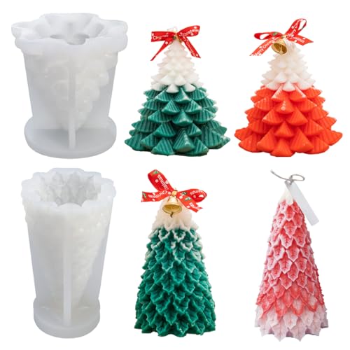 2 Stück Kerzenform Silikon Weihnachten Kerzenformen zum Gießen Silikon Schneeflocke Kerzenform Silikonform Kerze Kerzengießform Kerzen Silikonform Candle Mold Kerzen Formen für Weihnachten Deko (SD-D) 2 Stück Kerzenform Silikon Weihnachten Kerzenformen zum Gießen Silikon Schneeflocke Kerzenform Silikonform Kerze Kerzengießform Kerzen Silikonform Candle Mold Kerzen Formen für Weihnachten Deko (SD-D) von SicaHomy