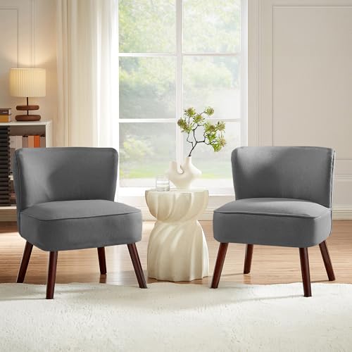 Sicaan Set mit 2 JOFI-Cocktailsesseln aus dunkelgrauem Stoff Sicaan Set mit 2 JOFI-Cocktailsesseln aus dunkelgrauem Stoff von Sicaan