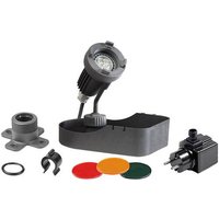 Sicce LLH001E Teichbeleuchtung Set EEK: G (A - G) LED 3.7W Schwarz von Sicce