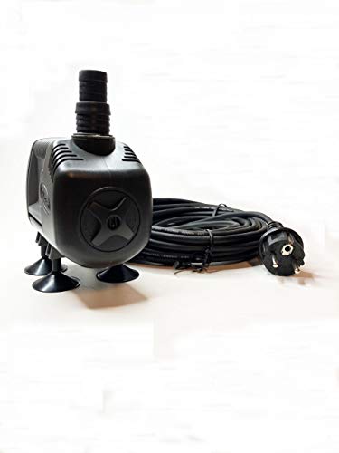 Sicce Syncra SIlent 2.5 Pumpe mit 10m Kabel, hochwertige Qualitätspumpe aus Italien, Pumpe für Ihren Garten- und Zimmerbrunnen (2400 l/h - 10m Kabel) von Sicce