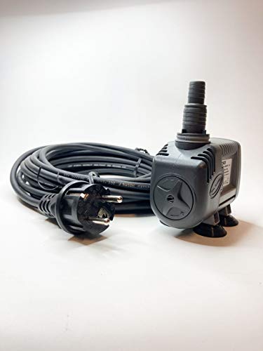 Sicce Syncra Silent 1.0 Pumpe mit 10m Kabel, hochwertige Qualitätspumpe aus Italien, Pumpe für Ihren Garten- und Zimmerbrunnen (950 l/h - 10m Kabel) von Sicce