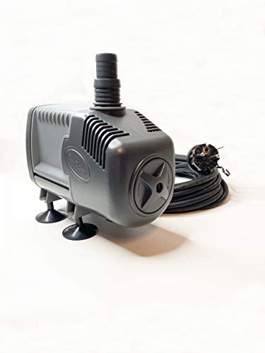 Sicce Syncra Silent 3.5 Pumpe mit 10m Kabel, hochwertige Qualitätspumpe aus Italien, Pumpe für Ihren Garten- und Zimmerbrunnen (2500 l/h - 10m Kabel) von Sicce
