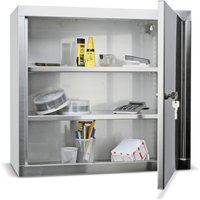 Hängeschrank aus Edelstahl, HxBxT 600 x 350 x 320 mm von Jungheinrich PROFISHOP