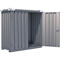 Gasflaschen-Container SGL, BxT 2.100 x 1.100 mm, Tür stinseitig, 2-flügelig von Jungheinrich PROFISHOP