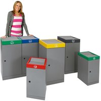 stumpf® Wertstoffsammler, 1x 30 Liter, Deckel anthrazit von stumpf®