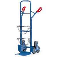 fetra® Stahlflaschen-Treppenkarre, TK 200 kg von fetra®