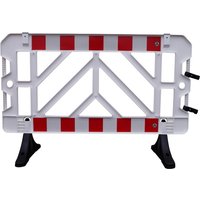 Absperrgitter aus PP, Füße PVC, weiß von Jungheinrich PROFISHOP