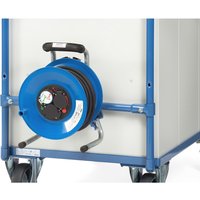 Kabeltrommel für fetra® Werkstattwagen, Kabellänge 25 m von fetra®