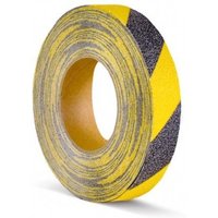 m2-Antirutschbelag™ Warnmarkierung, Rolle, Breite 25 mm, gelb-schwarz von m2-Antirutschbelag™