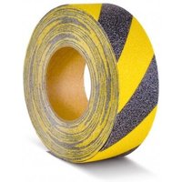 Mehlhose m2-Antirutschbelag™ Warnmarkierung, Rolle, Breite 50 mm, gelb-schwarz von Mehlhose
