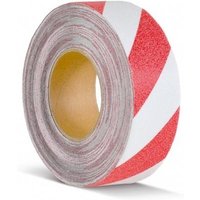 Mehlhose m2-Antirutschbelag™ Warnmarkierung, Rolle, Breite 50 mm, rot-weiß von Mehlhose