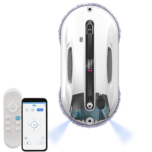 Sichler Exclusive Haushaltshelfer: HOBOT-R3 Profi-Fensterputz-Roboter mit Dual-Sprüh-Funktion, App (Fensterputzroboter mit App, Scheibenwascher Roboter, Fensterreinigung) von Sichler Exclusive