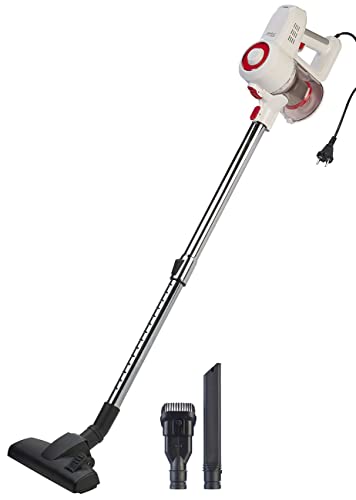 Sichler Haushaltsgeräte 2in1-Zyklon-Staubsauger, 600W, 15kPa, HEPA, 600ml Behälter, 7m Kabel von Sichler Haushaltsgeräte