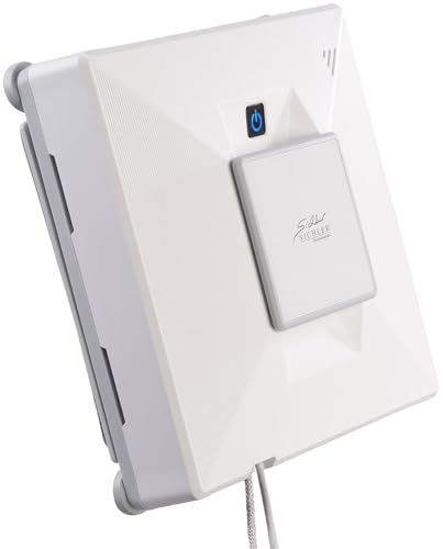 Sichler Haushaltsgeräte Fenster-Roboter-Maschine: Profi-WLAN-Fensterputzroboter mit 4 Sprühköpfen, Fernbedienung, App (Fensterputzroboter Sprüh-Funktion, Fensterreiniger Akkus) von Sichler Haushaltsgeräte