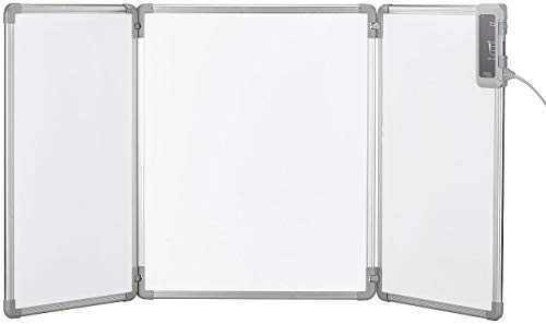 Sichler Haushaltsgeräte Fern Infrarotheizung: Faltbares Fern-Infrarot-Heizpanel mit Alu-Rahmen; bis 80 °C; 315 Watt (Schreibtischheizung, Infrarot Heizpaneel, Beheizbare Fußboden Matte) von Sichler Haushaltsgeräte