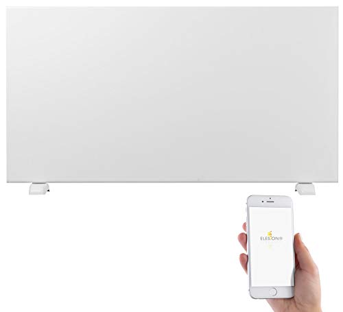 Sichler Haushaltsgeräte Konvektor: Extraflache Konvektorheizung mit App, komp. zu Alexa & Google, 2.000 W (WLAN Konvektor, Wandkonvektor, Tablet Halterung) von Sichler Haushaltsgeräte