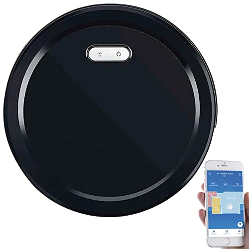 Sichler Haushaltsgeräte Wischroboter Nass: WLAN-Staubsauger-Roboter, Trocken-Wischfunktion, HEPA, 2.500 mAh, App (Staubsauger beutellos Akku, Akkusauger 2in1, Handstaubsauger) von Sichler Haushaltsgeräte