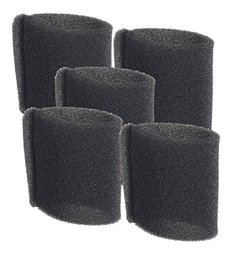 Sichler Haushaltsgeräte Zubehör zu Aschesauger: Filter für Nass- und Trockensauger BLS-115 und BLS-130, 5er-Pack (Staubsauger mit Beutelwechsel, Staubsauger mit Beutelwechseln) von Sichler Haushaltsgeräte