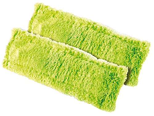 Sichler Haushaltsgeräte Zubehör zu Fensterputzer Set: Ersatzwischbezug für Fensterreiniger mit Sprühflasche, 2er-Set (Haushaltsgeräte zum Fensterputzen, Duschkabinenabzieher, Windschutzscheibe) von Sichler Haushaltsgeräte