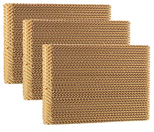 Sichler Haushaltsgeräte Zubehör zu Mehrzweck-Luftkühler: 3-teiliges Ersatz-Wabenfilter-Set für Verdunstungs-Luftkühler LW-620 (Luftbefeuchter-Klimagerät, Geruchsbeseitiger) von Sichler Haushaltsgeräte