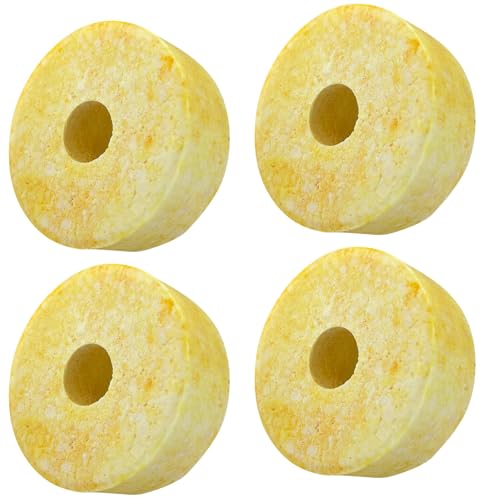 Sichler Haushaltsgeräte Zubehör zu Raumentfeuchter-Tablette: 4 Granulatblöcke für Luftentfeuchter EF-450, 4x 450 g, Orangen-Duft (Feuchtigkeits-Sammeltabletten, Entfeuchter, Kissen) von Sichler Haushaltsgeräte