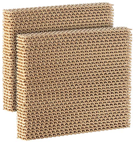 Sichler Haushaltsgeräte Zubehör zu Mobiles Klimagerät leise: 2er-Set Ersatz-Luftfilter für Verdunstungs-Luftkühler LW-530 (Klima-Geräte ohne Abluftschläuche, Luftreiniger) von Sichler Haushaltsgeräte