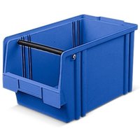 Sichtlagerkästen aus Polystyrol, HxBxT 200 x 200 x 350 mm, blau Sichtlagerkästen aus Polystyrol, HxBxT 200 x 200 x 350 mm, blau von LA-KA-PE